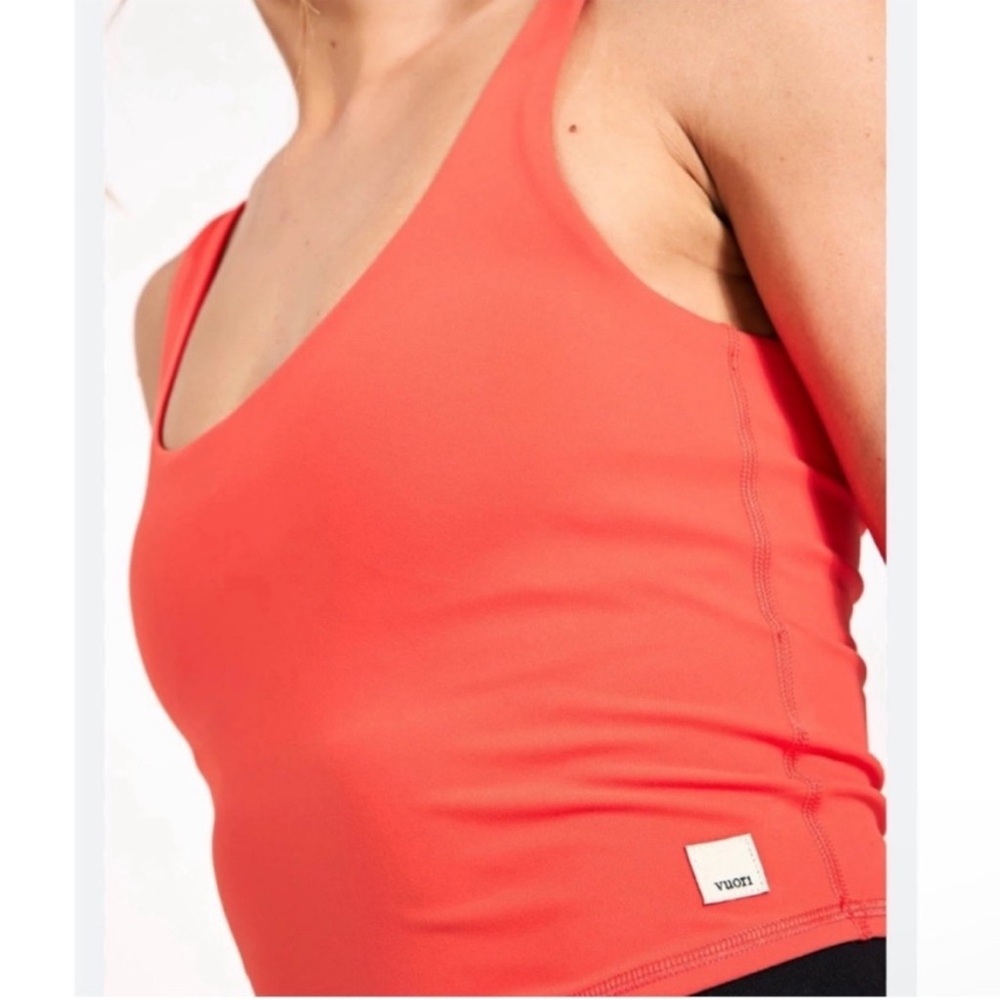 Vuori Pomelo Daily Crop Tank Top Size XSmall